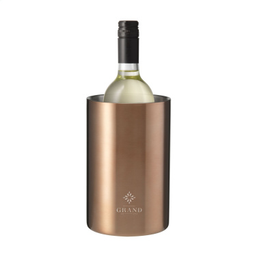 Logo trade promotional giveaway photo of: CoolSteel RCS Recycled Steel wine cooler