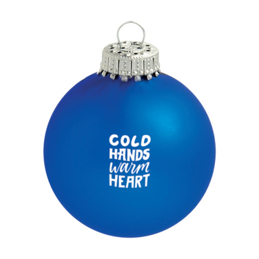 Logo trade business gifts image of: Christmas Bauble Ø 6 cm - Made in Europe