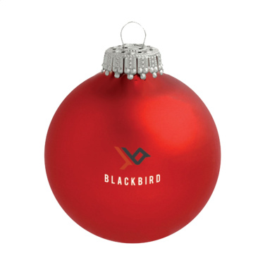 Logo trade promotional gift photo of: Christmas Bauble Ø 6 cm - Made in Europe
