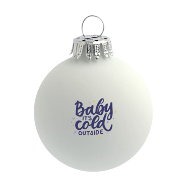 Logo trade corporate gifts picture of: Christmas Bauble Ø 6 cm - Made in Europe