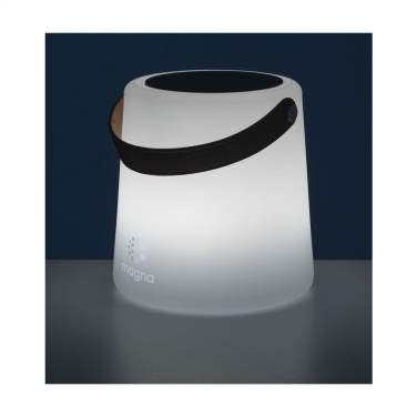 Logo trade promotional gifts image of: Wooosh Ziva Solar Lamp