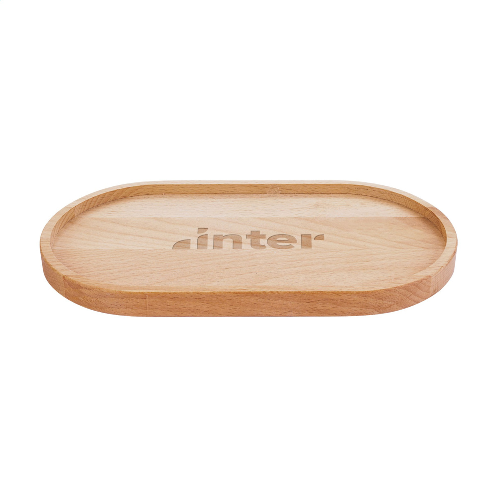 Logo trade promotional products image of: Harmony Serving Tray Oval