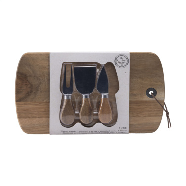 Logotrade promotional product picture of: Cheese Platter Set 4-pcs