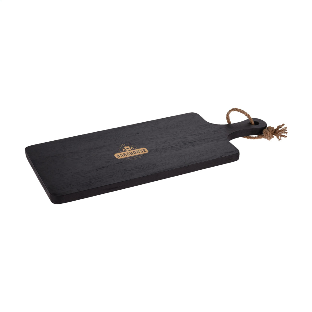 Logotrade advertising product image of: Black Board Rubberwood cutting board