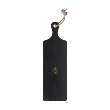 Logotrade promotional product image of: Black Board Rubberwood cutting board