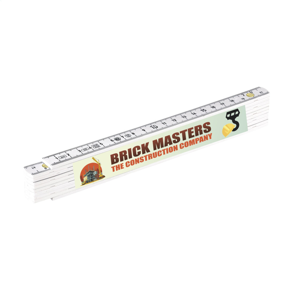 Logotrade promotional gift picture of: Metric folding ruler