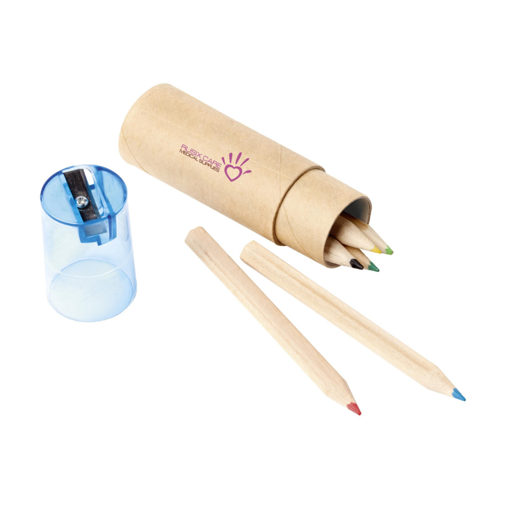 Logo trade promotional items picture of: ColourTube pencils