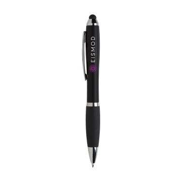 Logo trade promotional merchandise image of: Athos Colour Touch stylus pen