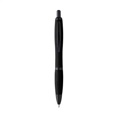 Logo trade promotional gift photo of: Athos Wheat-Cycled Pen wheat straw pen