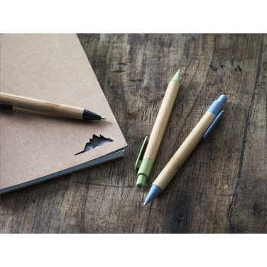Logo trade promotional merchandise photo of: Bamboo Wheat Pen wheat straw ballpoint pen