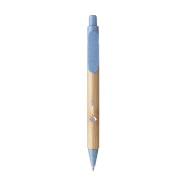 Logotrade promotional product picture of: Bamboo Wheat Pen wheat straw ballpoint pen