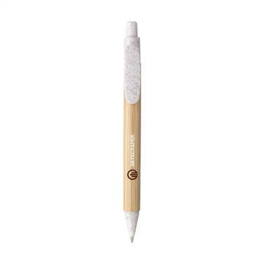 Logotrade promotional product picture of: Bamboo Wheat Pen wheat straw ballpoint pen
