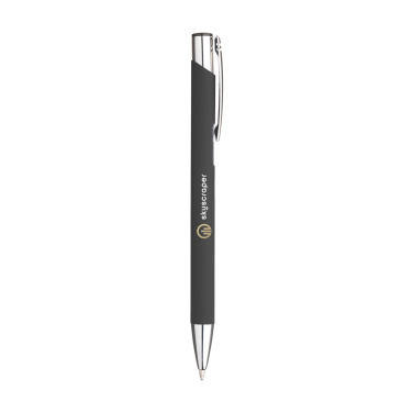 Logotrade promotional merchandise picture of: Ebony Soft Touch pen