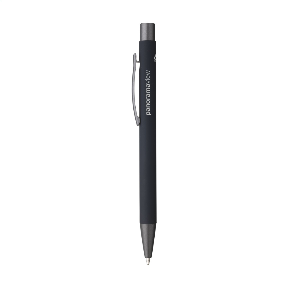Logotrade promotional gift image of: Brady Soft Touch Recycled Alu pens