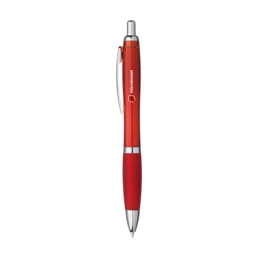 Logo trade promotional gifts picture of: Athos Solid GRS Recycled ABS pen