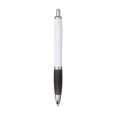 Logo trade advertising products picture of: Athos Trans GRS Recycled ABS pen