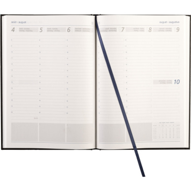 Logotrade advertising products photo of: Eurodirect Balacron diary A5 4-languages