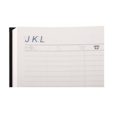 Logo trade promotional giveaways image of: Eurodirect Balacron diary A5 4-languages