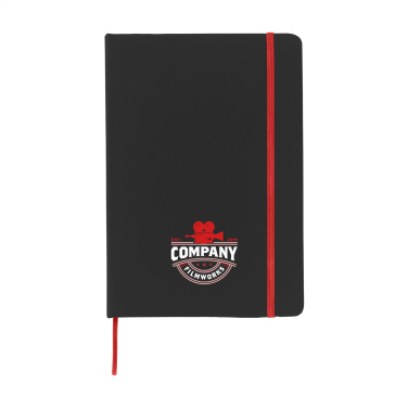 Logo trade promotional product photo of: BlackNote A5 Paper notebook