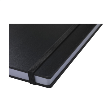Logotrade promotional items photo of: Bamboo Journal Naked Spine Paper Notebook Black A5