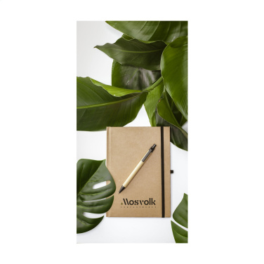 Logo trade promotional item photo of: Pocket ECO Paper A5 notebook