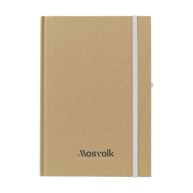 Logo trade promotional gift photo of: Pocket ECO Paper A5 notebook