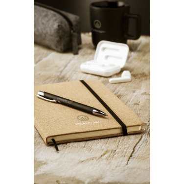 Logotrade advertising products photo of: CorkNote A5 Paper notebook