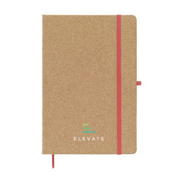Logo trade promotional item photo of: CorkNote A5 Paper notebook