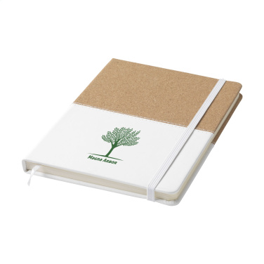Logo trade corporate gifts picture of: Journal Cork Paper Notebook