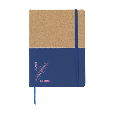Logotrade promotional giveaway image of: Journal Cork Paper Notebook