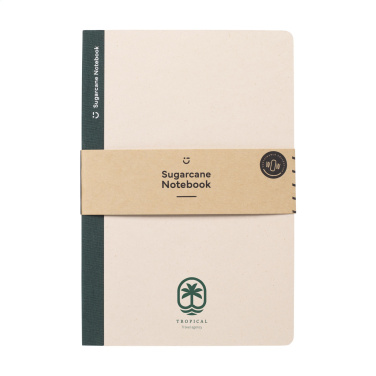 Logo trade advertising product photo of: Sugarcane Paper Notebook A5