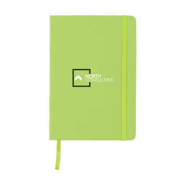 Logotrade promotional product image of: BudgetNote A5 Blanc Paper notebook