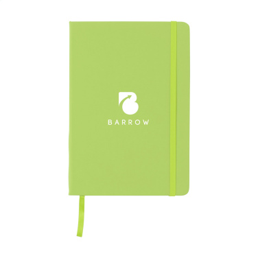 Logo trade promotional products image of: BudgetNote A5 Lines Paper Notebook