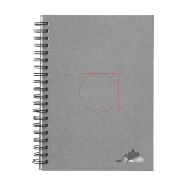 Logo trade corporate gifts image of: StonePaper Notebook