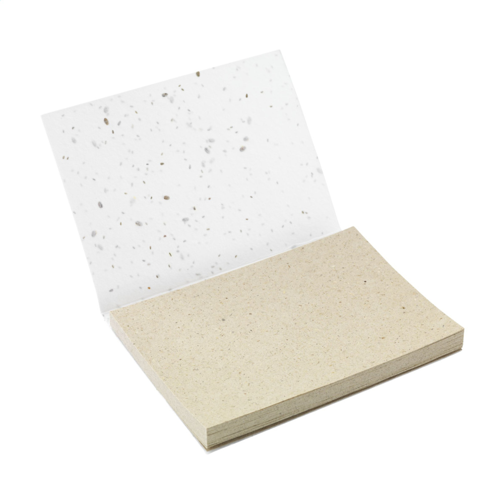Logotrade promotional gift image of: Seed Paper Sticky Notes memo pad