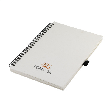 Logo trade business gifts image of: Milk-Carton Wire-O Paper Notebook A5
