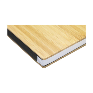 Logo trade promotional gifts picture of: BambooPlus Paper Notebook A5 - Inkless Pen