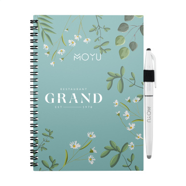 Logotrade business gifts photo of: MOYU Erasable Stone Paper Notebook Custom SoftCover
