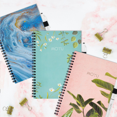Logo trade promotional products picture of: MOYU Erasable Stone Paper Notebook Custom SoftCover