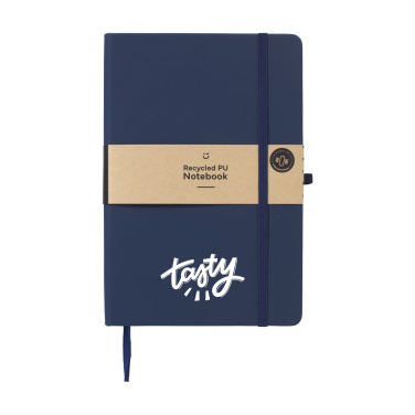 Logotrade promotional giveaways photo of: Recycled GRS PU Paper Notebook A5