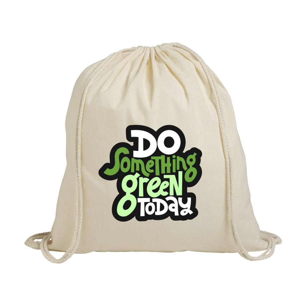 Logo trade corporate gift photo of: PromoNatural (100 g/m²) backpack
