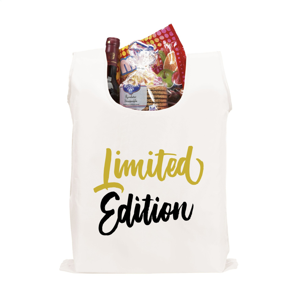 Logo trade promotional giveaways picture of: ShopEasy foldable shoppingbag