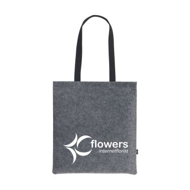 Logo trade promotional giveaways image of: Feltro GRS RPET Shopper