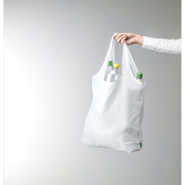Logo trade promotional gift photo of: GRS RPET Shopper foldable shopping bag