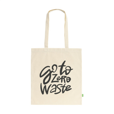 Logo trade promotional merchandise photo of: Organic Cotton GOTS Shopper (140 g/m²) bag