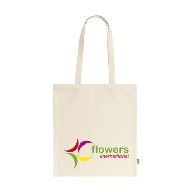 Logo trade promotional merchandise picture of: Organic Canvas GOTS Shopper (320 g/m²)