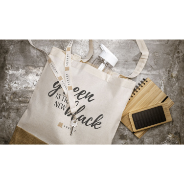 Logo trade promotional product photo of: Combi Organic Shopper (160 g/m²) bag