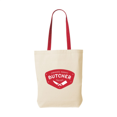 Logotrade promotional item picture of: Canvas Shoppy Colour (220 g/m²) bag