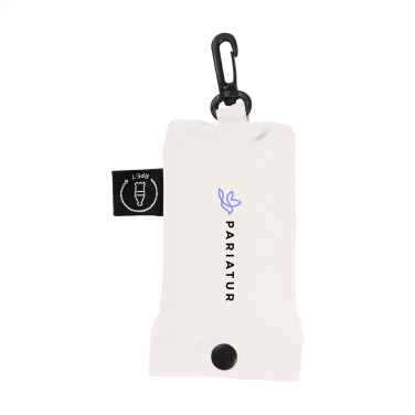 Logo trade promotional giveaways image of: Shop Easy RPET folding shopping bag
