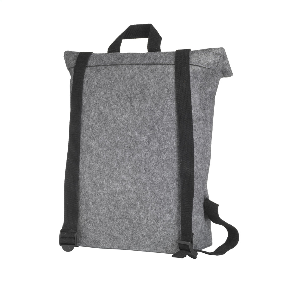 Logo trade promotional gifts picture of: Nolan GRS RPET Felt backpack